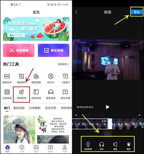 娱乐吃瓜的视频配音软件,轻松打造娱乐热点！